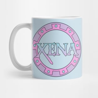 Xena Pastel Chakram Mug